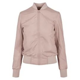 URBAN CLASSICS Damen Light Bomber Jacket – Blouson in duskrose | Gr.: S