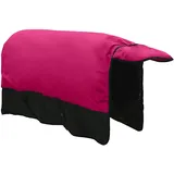 vidaXL Pferdedecke 165 cm Rosa/Schwarz