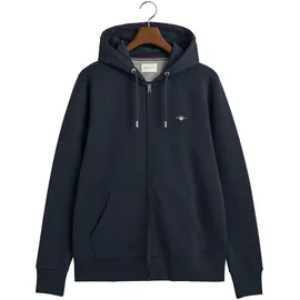 GANT Reg Shield Reißverschlusspullover Evening Blue L