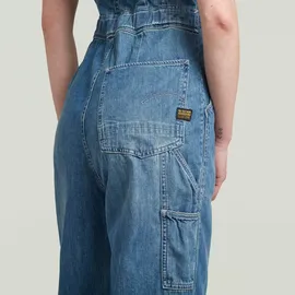 G-Star Relaxed Jumpsuit - Mittelblau - Damen - M