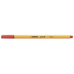 STABILO point 88 Fineliner 0,4 mm rot