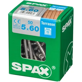 SPAX Terrassenschraube 5,0 x 60 mm 50 Stück