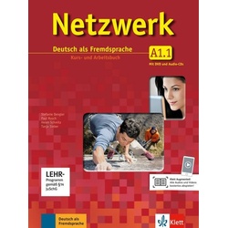 Netzwerk A1 in Teilbänden - Kurs- und Arbeitsbuch, Teil 1 mit 2 Audio-CDs und DVD