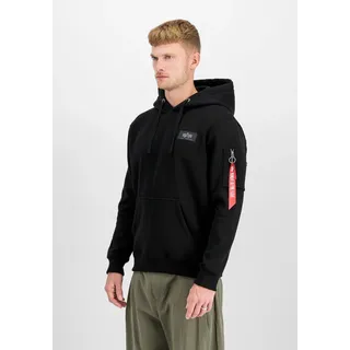 Alpha Industries Back Print Kapuzenpullover Black XL