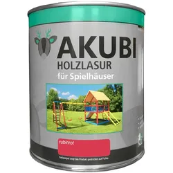 Akubi Farbsystem Set 750 ml-Rubinrot