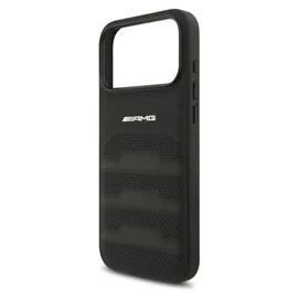 Mercedes-Benz iPhone 17 Pro Max Leder Case schwarz