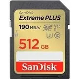 SanDisk Extreme PLUS SDXC /s UHS-I (SDXC, 512 GB, UHS-I), Speicherkarte