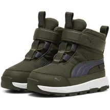 Puma Evolve Puretex AC+ Baby-Winterstiefel 04 dark olive/galactic gray/white 27