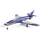 AMEWI RC-Flugzeug Talon EDF blau PNP 1100mm