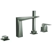 Grohe Allure Brilliant 4-Loch-Wannenkombination Hard Graphite