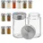 Relaxdays Gewürzstreuer 12er Set Silber/Transparent