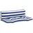 vidaXL Palettenkissen 2 St. 120 x 80 x 10 cm blau weiß gestreift