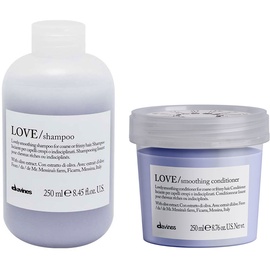 Davines Essential Haircare Love Smooth Set (Shampoo 250 ml + Conditioner 250 ml)