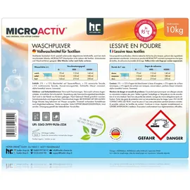 microactiv® Waschpulver Vollwaschmittel Pulver 20 WL