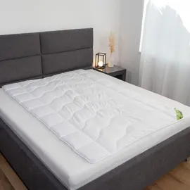 eve wonderful sleeping Aloe Vera, leicht 155 x 220 cm Bezug mit Aloe Vera veredelt - Weiß