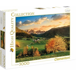Clementoni® Puzzle »High Quality Collection, Die Alpen«, 3000 Puzzleteile, Made in Europe, FSC® - schützt Wald - weltweit bunt