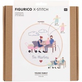 Rico Design Stickpackung Figurico Young Family