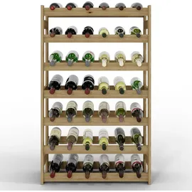 LENMAR Weinregal 102 x 63 x 25 cm Beige