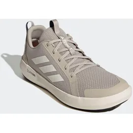 adidas Terrex Boat Climacool Shoes, Wonder Beige/Chalk White/Semi Impact Orange, 47 1/3 EU
