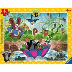 Ravensburger Puzzle Ravensburger Kinderpuzzle 05152 - Badespaß mit Freunden - 34 Teile..., 34 Puzzleteile