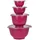 Rosti - Margrethe Bowls - Set of 4 + Lids (beetroot)