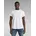 Ribbed Kurzarm-T-Shirt White XS