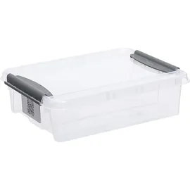 PLAST TEAM Vertriebs GmbH Probox Aufbewahrungsbox 39,0 x 29,0 x 10,8 cm 8-tlg. transparent