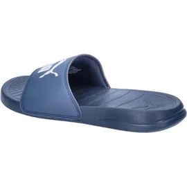 Puma Unisex Popcat 20 Slide Sandal, Inky Blue White, 40.5