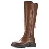 Gabor Damen Klassische Stiefel Frauen Stiefel,Best Fitting,uebergangsschuhe,lederstiefel,langschaftstiefel,Boots,Sattel (Effekt),38 EU / 5 UK - 38 EU