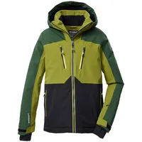 KILLTEC KSW 190 BYS SKI JCKT, schwarz/khaki/dunkel waldgrün, 164