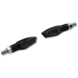 HIGHSIDER smart Nova LED-Anzeige Schwarz/Rauch E-geprüft (Paar), schwarz