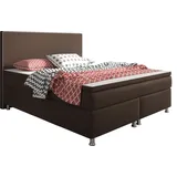 Inter Handels Boxspringbett King Size 180x200 cm Braun - Braun