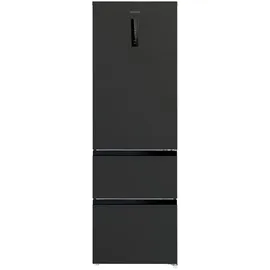 Wolkenstein WFD400ENFDDIX Kühl-Gefrierkombination (401 l, 1908 mm hoch, Schwarz)