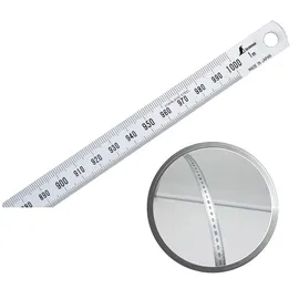 FAMEX Shinwa 29033 Edelstahllineal flexibel 100 cm