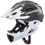 Cratoni C-Maniac 58-61 cm black/white matt