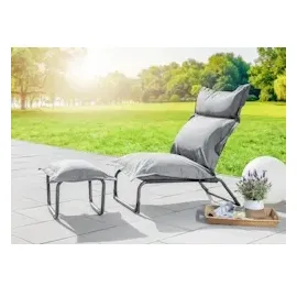 Chillroi verstellbarer Stuhl  inkl. Hocker 9,75 kg  Gartenstuhl