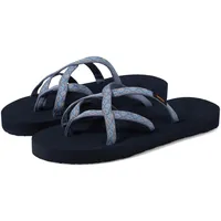 Teva Damen Olowahu Flipflop, Kaleidoscope Blissful Blue, 36 EU - 36 EU