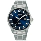 Lorus Herren Analog Quarz Uhr mit Titan Armband RH997QX9