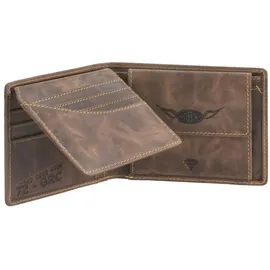 GREENBURRY Racing Collection Daytona Geldbörse Herren Portemonnaie braun