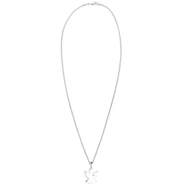 Elli DIAMONDS Halskette Engel Diamant Weiß 925 Sterling Silber