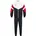 Freizeitanzug Herren 816 schwarz/weiß/rot XL