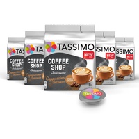 TASSIMO Kapseln Coffee Shop Selections Cappuccino Intenso, 40 Kaffeekapseln, 5er Pack, 5 x 8 Getränke