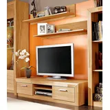 vogl möbelfabrik Lowboard VOGL MÖBELFABRIK, beige (kernbuchefarben), Sideboards, Lowboard, (3-tlg.)