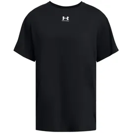 Under Armour Campus Oversize T-Shirt Damen 001 black/white M