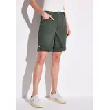 STREET ONE Bermuda mit Turn-Up - grün