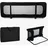 Kinderkraft Bettschutzgitter Guard and Dream 120x40 cm Schwarz