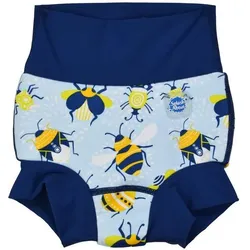 Splash About Happy Nappy DUO Insekten-Schwimmwindel hellblau|dunkelblau L