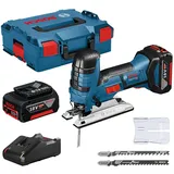 Bosch GST 18 V-LI S Professional inkl. 2 x 4,0 Ah + L-Boxx