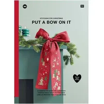Rico Design Stickbuch 185 Put a Bow on it, 64 Seiten, gezählter Kreuzstich
