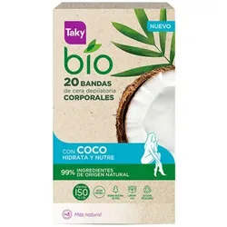 Taky  Accessoires Körper Bio Coco Enthaarungswachsstreifen Für Den Körper, 20 Stück  in multifarben, Einheitsgrösse